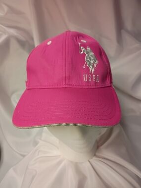 A251 Polo by Ralph Lauren Pink USPA Polo Cap
